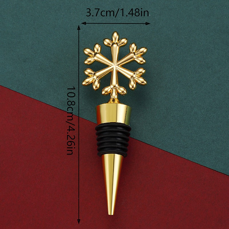 Snowflake Wine Stopper — Christmas Edition Vinerack