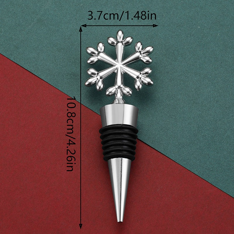 Snowflake Wine Stopper — Christmas Edition Vinerack