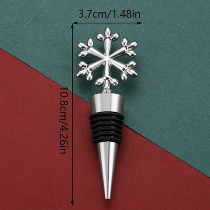 Snowflake Wine Stopper — Christmas Edition Vinerack