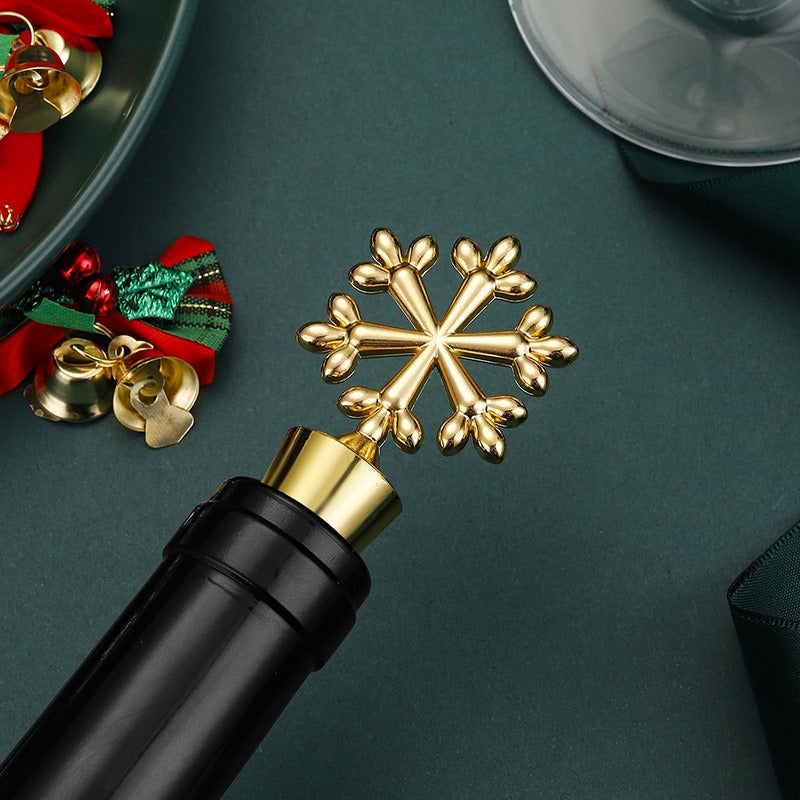 Snowflake Wine Stopper — Christmas Edition Vinerack